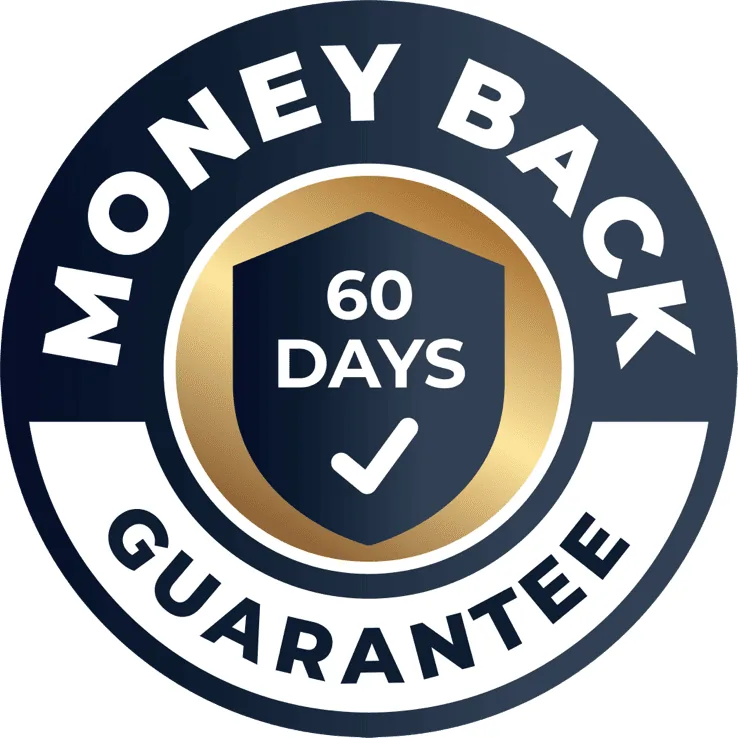 Phytomem One 60 day money back guarantee seal